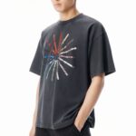 CRYSTAL PINWHEEL TEE