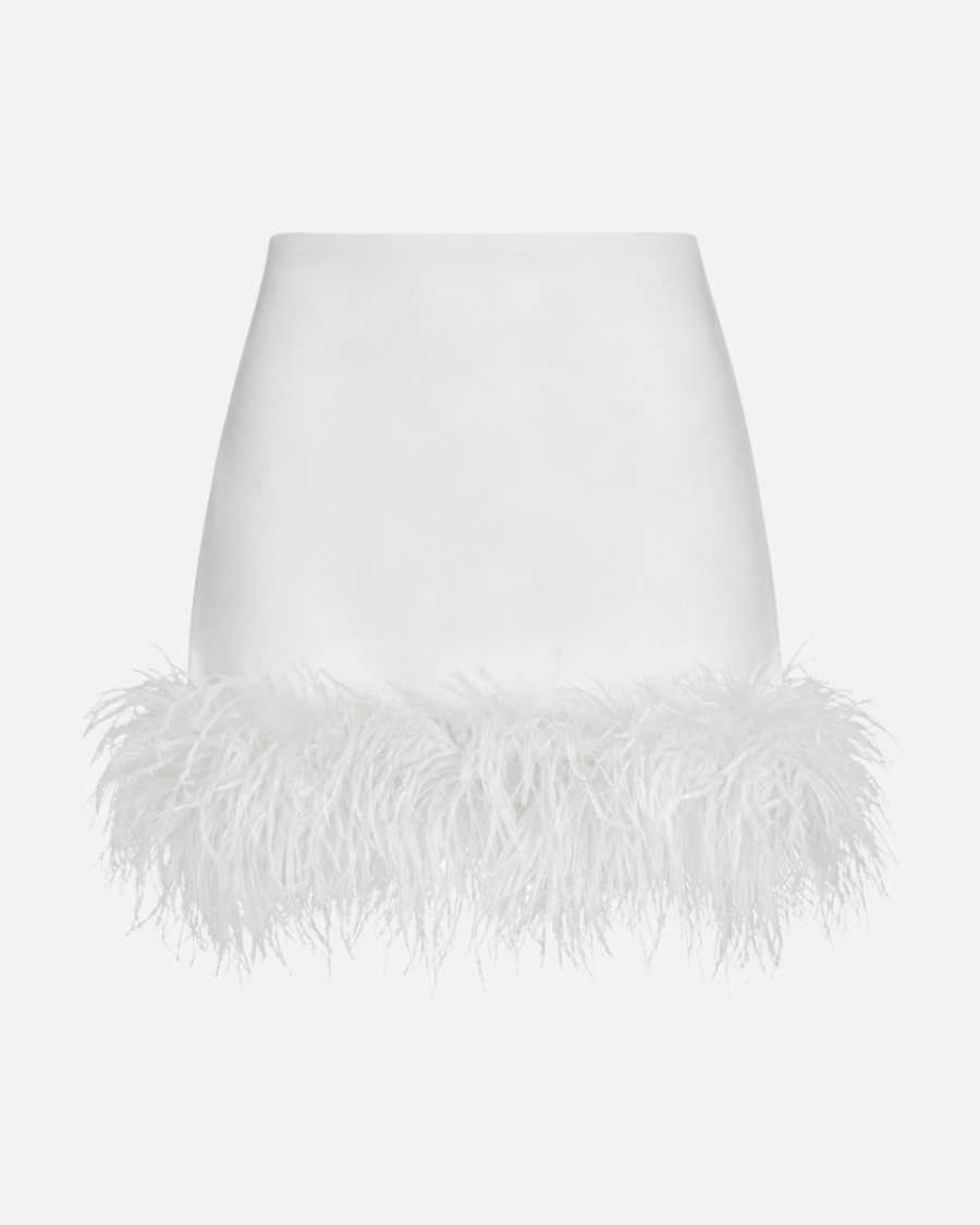 FEATHERED SKIRT