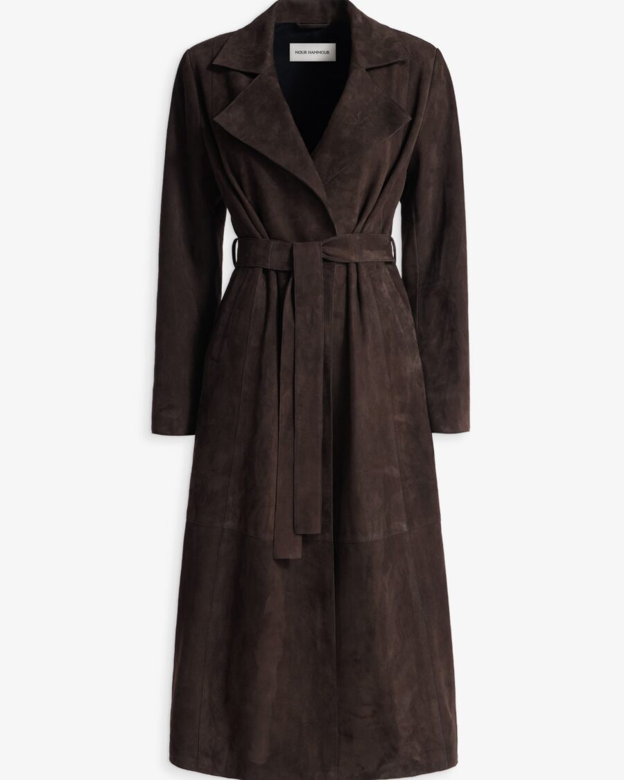WINONA SUEDE TRECH COAT