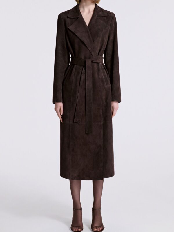 WINONA SUEDE TRECH COAT