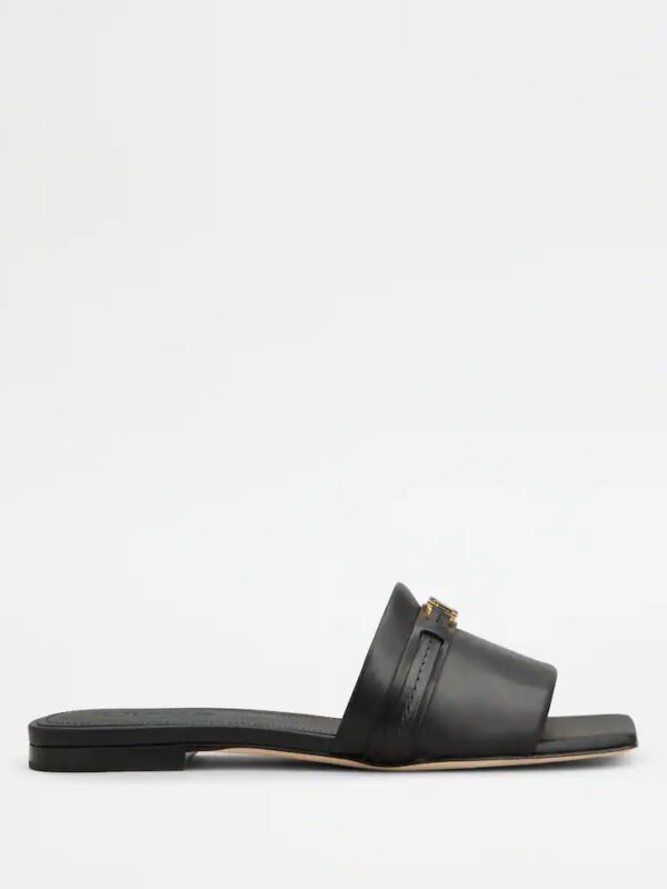 LEATHER SLIDES