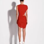 MINI TWIST DRESS IN JERSEY