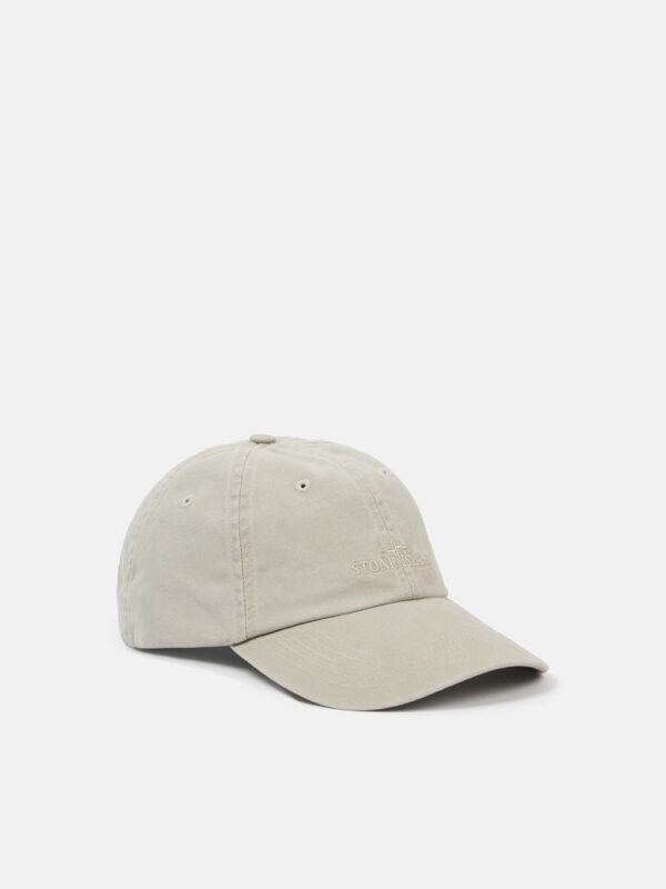 WASHED COTTON GABARDINE CAP