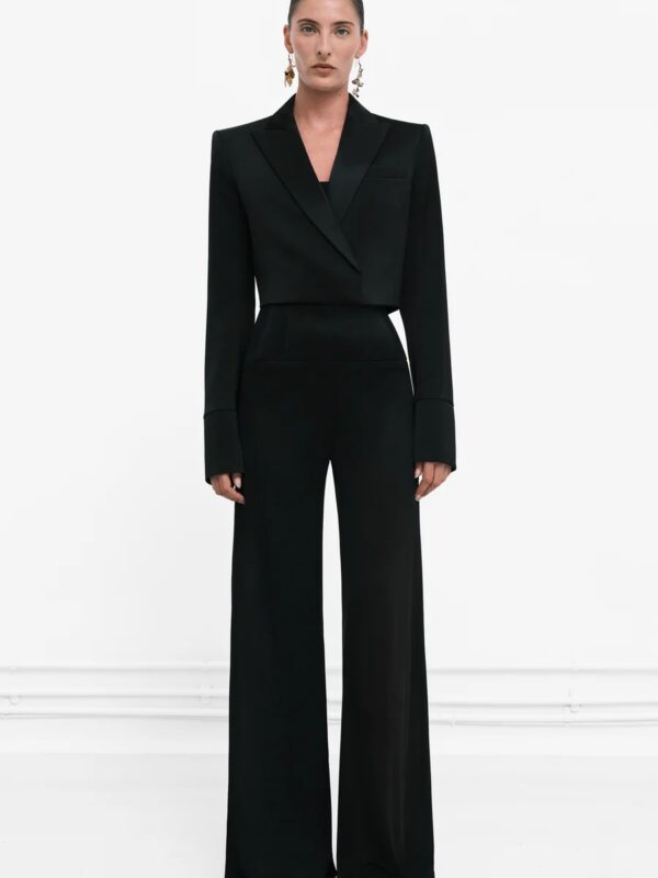STRATA SATIN BLAZER
