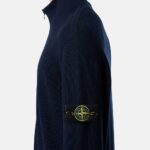 ZIP UP RIBBED CARDIGAN