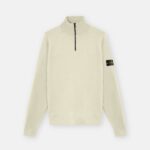 HALF ZIP KNIT
