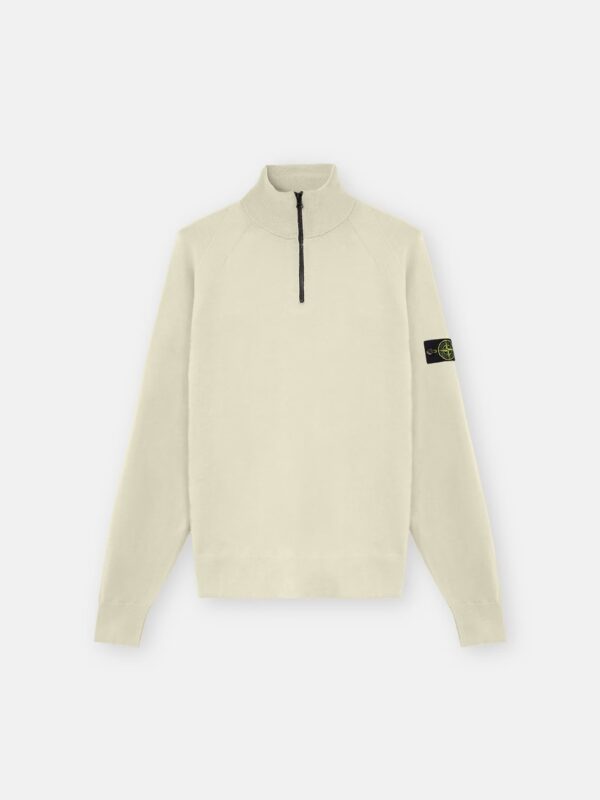 HALF ZIP KNIT