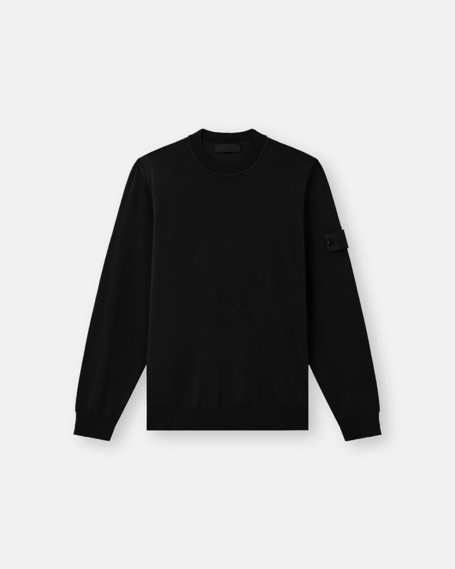GHOST REGULAR FIT CREWNECK JUMPER