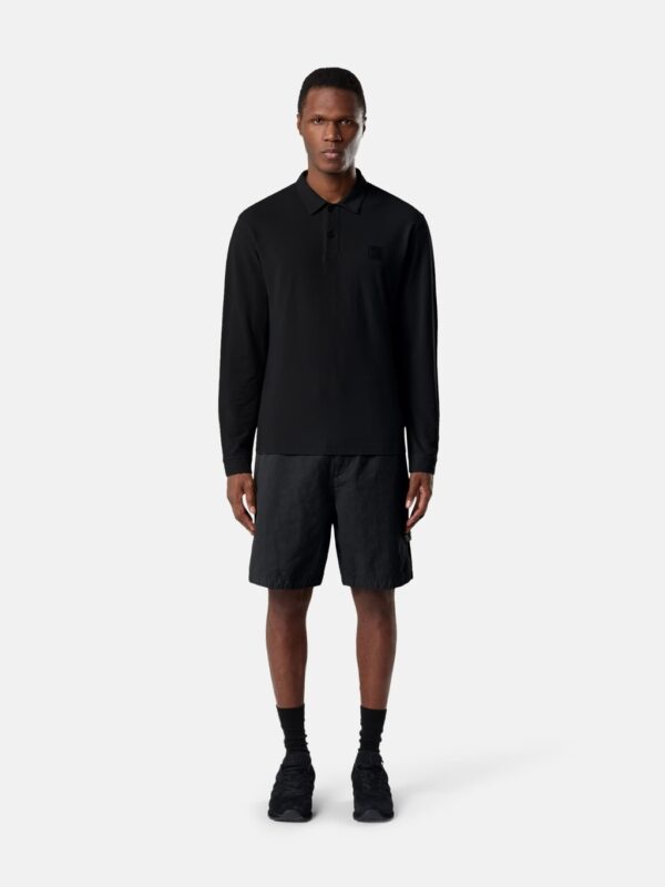 GHOST LONG SLEEVE POLO SWEATSHIRT