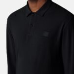 GHOST LONG SLEEVE POLO SWEATSHIRT
