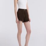 LEONTINE SUEDE SHORTS