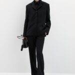 STRAIGHT CUT WOOL BLAZER